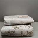 10x13 Modern Abstract Faux Wool Accent Rug for Living Room Low Pile Ultra Soft Stain Resistant Non Slip Non Shedding Throw Rug for Bedroom Home Decor, Taupe/Beige