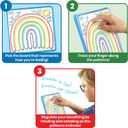 hand2mind Mindful Maze Boards, Tactile Sensory Toys for Toddlers, Calm Down Corner Supplies, Mindfulness for Kids, Occupational Therapy Toys, Quiet Fidgets for Classroom, Sensory Activity Board