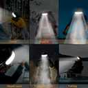 LED Headlamp Rechargeable, Super Bright 1500 Lumens 230 Wide Beam Headlamp, 3 Modes IPX6 Waterproof Lightweight Head Light with Taillight & Clips for Camping, Running,Fishing, Outdoors, Hard Hat Work