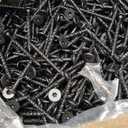 #14 Heavy-Duty Wood Screws | Star Drive Deck Screws, Rust Resistant Timber Screws for Timber/Log/Landscaping Wood (2-7/8 Inch,1000Pcs,Black)