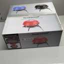 Techwood 1600W Indoor Outdoor Electric Grill, Electric BBQ Grill, Portable Removable Tabletop Grill, Black