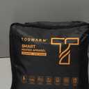 TODWARM Men Heated Vest with Battery Pack Included 16000mAh/ 7.4V | Electric Heating Vests 15-Zone Warm for Winter, Large