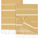 Utopia Towels Pack of 2 Turkish Beach Towel, 40 by 72 Inches, Oversized 100% Cotton, Sand Free Lightweight Absorbent Quick-Dry Beach Blanket, Extra Large Turkish Bath Towels for Travel and Pool, Buff