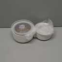 Ceramic Nesting Bowls with Lid: Microwave Safe Food Storage Containers for Work Lunch Picnic Camping Meal Prep Soup Salad Cereal Leftovers - 5 & 6 Inch, 20 & 32 oz, Set of 2, White