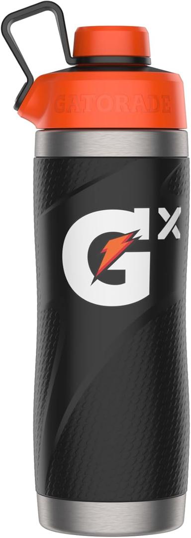 Gatorade Gx Stainless Steel Bottle, 32oz (Black)
