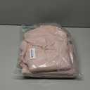 NICETOWN Blush Pink Linen Sheer Curtains 84 inch Length, Adjustable Tie Top DIY Crafted Flax Semi Sheer Privacy with Light Filtering Vertical Drapes for Bedroom/Living Room, W52 x L84