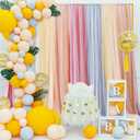 Fomcet 10FT x 10FT Backdrop Stand Heavy Duty with Base, Gold Portable Adjustable Pipe and Drape Kit, Square Metal Arch Party Frame for Wedding Birthday Parties Banquet Decorations