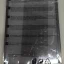 MOSISO Compatible with MacBook Air 15 inch Case 2025 2024 2023 M4 A3241 M3 A3114 M2 A2941,Anti-Cracking&Anti-Fingerprint Heavy Duty Glitter Plastic Hard Case with TPU Bumper&Keyboard Cover, Black