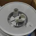1000 GPH Pool Sand Filter Pump for Above Ground Pools, Energy-Saving & Low Noise - 6-Way Valve - ETL Certified & GFCI Protected