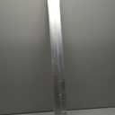 43.3" L Overhead Drip Cap Guard for Exterior Door & Window,Rain Diverter/Deflector,Drip Edge,Anodized Aluminum ( Silver  43.3" L × 3.15" W 1PC)