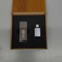 2026 Wireless CarPlay Adapter Support Apple CarPlay & Android Auto, 2-in-1 USB A & USB C Mini Bluetooth Dongle Convert Wired to Wireless Compatible with iPhone & Android