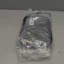 Jumbo Dominos Set for Adults with 4 Wooden Racks/Trays, Double 6 Dominoes Travel Set with Portable Case Double Six Dominoes Set with 4 Tiles Holders, 28 Tiles Dominos Set for Family Board Games