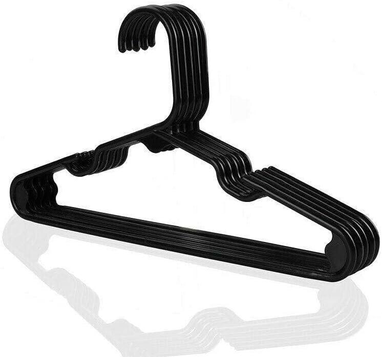 LKOP 5X Clothes Hangers, Black Peni Clotheshanger Hangers Clothes Hangers Clothing Hangers Storage Hangers Closet Clothes Organizer Hangers for Clothes