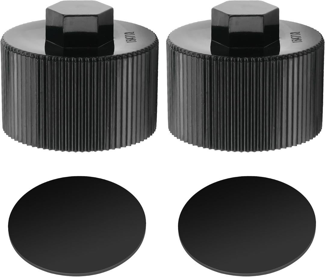 154712 Drain Cap Drain Plug Pool Sand Filter Drain Cap Compatible with Pentair Sand Dollar Top Mount Pool, Pentair Meteor, Cristal-Flo Ii Pool and Spa Aboveground Sand Filters (2 Pack)