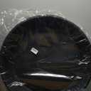 2 Pack of 25 26 inch Extra Large Plant Saucer, Extra Deep 4.2" Tray for Flower Pot, Heavy Sturdy Plant Drainage Tray for Indoors, Bird Bath Bowls, Plant Plate Water Catcher for Pots (26", Black)