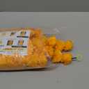 5 PC - 5 feet Marigold Garland |Indian/American Wedding Party Mantle Decoration, Faux Garlands Wedding Garland, Diwali Decoration, Spring Bush Floral! (Golden Yellow (Light Orange))