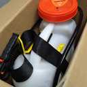 Battery Powered Backpack Sprayer - 4.2 Gallon, 8 Nozzles, 100PSI Cutoff, Long Battery Life, Wide Mouth, High-Pressure Spray Hose, Trigger Lock, Pressure Knob Controller