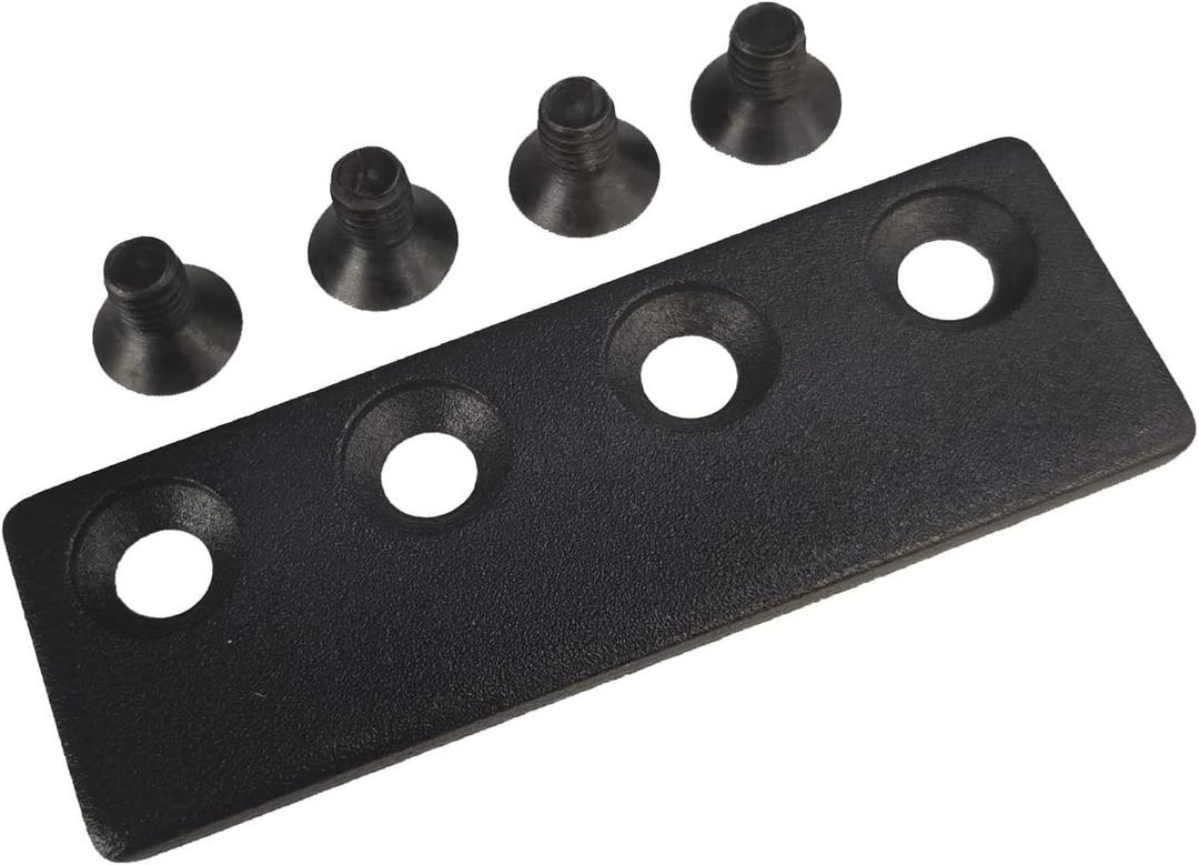 FREDBECK Sliding Barn Door Track Connector Black FREDBECK Sliding Barn Door Track Connector Black