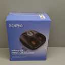 RENPHO Foot Massager Machine with Heat [2026 Upgraded], Shiatsu Foot Massager for Plantar Fasciitis, Valentines Day Gifts for Her Him, Cordless Control, Best Gifts for Women/Mom/Wife, Brown