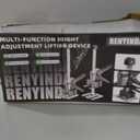 RENYINDA Labor-Saving Arm Jack Multifunctional Construction Jacks, Furniture Jacks， for Installing Windows and Doors, Lifting Furniture, Woodworking Tools, Wall Tile Positioning (Black, 15.7inches)