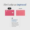 SPOTMINDERS Apple MFi Certified Credit Card Wallet Tracker PRO Pink (iOS Only) Gifts for Mom Works with Apple Find My Rechargeable Tracking Card for Her IP68 0.07in Slim Item Finder for Luggage Purse