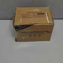 A-KARCK Double Wall Exhaust Tips Black Chrome 2.5" Inlet, Muffler Tip with Never Fading and Peeling Coating, 2.5" Inlet 3.5" Outlet 5" Long Resonator Exhaust Tip Welding-On