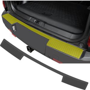 Rear Bumper Protector for Bronco Sport 2021-2024, TPE Trunk Back Bumper Guard Protector Tailgate Pad Mat for Ford Bronco Sport 2021 2022 2023 2024 Accessories