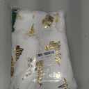 FUTEI Christmas Tree White Throw Pillow Covers 18x18 inch Set of 2,Soft Decorative Cushion Cases,Home Decor for Couch Bed Living Room