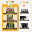 Cooler Backpack - 40 Cans Insulated Backpack Cooler for Men & Women, Portable 2 Leak Proof Compartments Coolers Bag for Beach Travel Picnic Lunch Hiking BBQ Camping - MIYCOO
