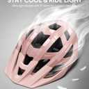 InnerKing Adult Bike Helmet Rear Light & OTG Magnetic Goggles for Men Women | Lightweight Mountain Bicycle Helmets,Rechargeable Rear Light,Detachable Goggles, Road Cycling with Removable OTG Visor, M
