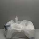 Squatty Potty Simple Curve Bathroom Toilet Stool 7" White