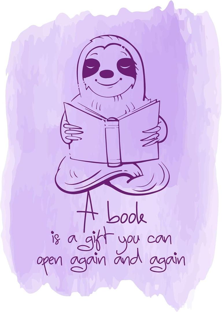 Children A Book is A Gift Beautiful Quote Wall Decal Decoration Books Quote Book Lovers Bookish Quotes Readers Lasts Years and Easily Removable - Size: 21 in(W) x 30 in(H)