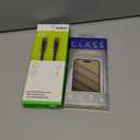 Belkin CAT6 Snagless Ethernet RJ45 M/M Patch Cable for Connecting to LANs or Internet for Use with 100-1000BASE-T Networks, 2m Length, Black (A3L980BT02MBLKS) and ZGR-GLASS SCREEN PROTECTOR IPHONE 14 PRO