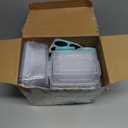 40 Piece Food Storage Containers with Lids(20 Containers & 20 Lids), BPA-Free Plastic Food Containers for Kitchen Storage and Organization, Leak Proof Meal Prep Container, Includes Labels & Pen