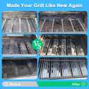 Grill Replacement Parts for Ducane 30400042, Burner Tubes & Grill Grates & Flame Tamers for Ducane 5 Burner Gas Grill Model 30400042