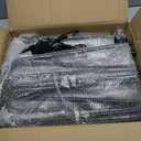 Metal Dog Barrier for Cars, SUVs, Trucks, Adjustable Universal Pet Gate Vehicle Divider for Back Front Seat, Heavy Duty Dog Separator for Car, Easy Install, 34"-58" Width, With Elastic 6 Ropes