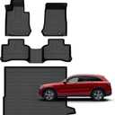 for Mercedes Benz GLCGLC 250GLC 300GLC 350e (Not for Coupe) Floor Mats 2016-2022,Car Mats for Mercedes Benz GLC 2016-2022 All Weather Anti-Slip Floor Mats Cargo Liner Accessories