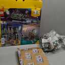 LEGO Creator 3 in 1 Haunted Mansion Building Toy for Kids - Halloween Building Blocks & Learning Toy for Girls & Boys, Ages 9+ - Build a Haunted House, Train, or Ship - Gift for Birthdays - 31167