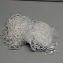 Lilly's Love Stuffed Animal Hammock | Corner Hanging Organizer, Toy Storage, Stuffed Animal Storage Net | Made from Quality Fishing Net, Holds 12lbs | 67"x47"x47" (White, 2 Pack)