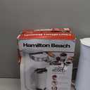 Hamilton Beach 47621 The Scoop Single Serve Coffee Maker & Fast Grounds Brewer for 814oz. Cups, Brews in Minutes, Next Gen, White