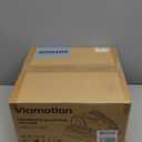 Under Desk Elliptical Machine, Leg Exerciser as Seen on TV While Sitting for Senior with Remote Control, Portable & Quiet Pedal Exerciser with 12 Adjustable Speed (Black)