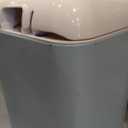 Diaper Genie Platinum Pail (Glacial Blue) is Made in Durable Stainless Steel and Includes 1 Easy Roll Refill with 18 Bags that can Last up to 5 Months.