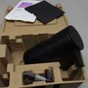 simplehuman 9 oz. Touch-Free Automatic Rechargeable Sensor Pump, Matte Black Stainless Steel, New