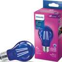 Philips 568865-4A19/PER/BLUE/G/E26/ND 4/1PF Colored Standard LED Light Bulb