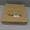 Burlap Lampshades Set of 2, 11.6" Top x 12.6" Bottom x 9.8" High, Brown Drum Shades for Table & Floor Lamps (Spider Fitter), Hand Crafted, Assembly Required
