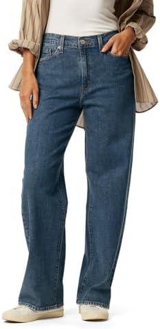 LEVI Strauss Signature Womens Heritage Original Wide Leg Jeans,16-W33