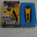 Wahl Waterproof Rechargeable Electric Shaver with Precision Trimmer for Men's Beard Shaving and Grooming, Long Run Time and Quick Charge - Model 7061-100 (Yellow / Black)