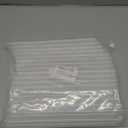 Clear Jumbo Smoothie Straws, Clear Disposable Wide-mouthed Large Milkshake Straws 9'' Inches High/Tall 100 pack