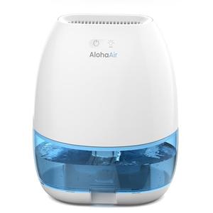AlohaAir Dehumidifiers for Home, 34 oz Small Dehumidifier for Room, Quiet Dehumidifiers for Bathroom, Bedroom, RV, Closet with Auto Shut Off, 7 Colors Night Light