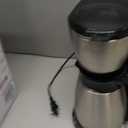 BLACK+DECKER 12 Cup Thermal Programmable Coffee Maker with Brew Strength and VORTEX Technology, Black/Steel, CM2046S